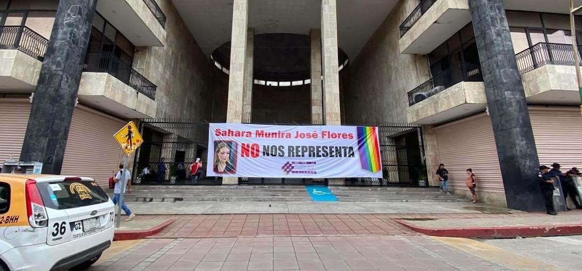 Comunidad LGBTTTIQ+ rechaza a Sahara Munira, quien afirma que las autoridades “están de su lado”