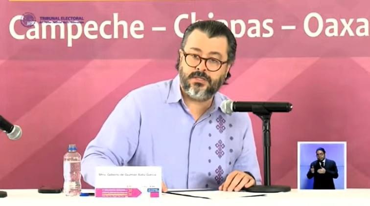 El magistrado presidente Gilberto Bátiz tiene una destacada participación en el “2° Encuentro Regional de Institutos, Tribunales Electorales e INE 2024”