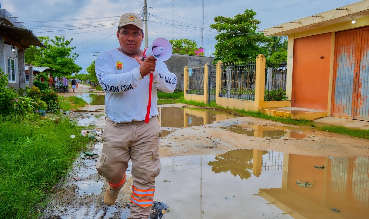 Llama Protección Civil Chiapas a reforzar medidas de prevención ante el temporal de lluvias