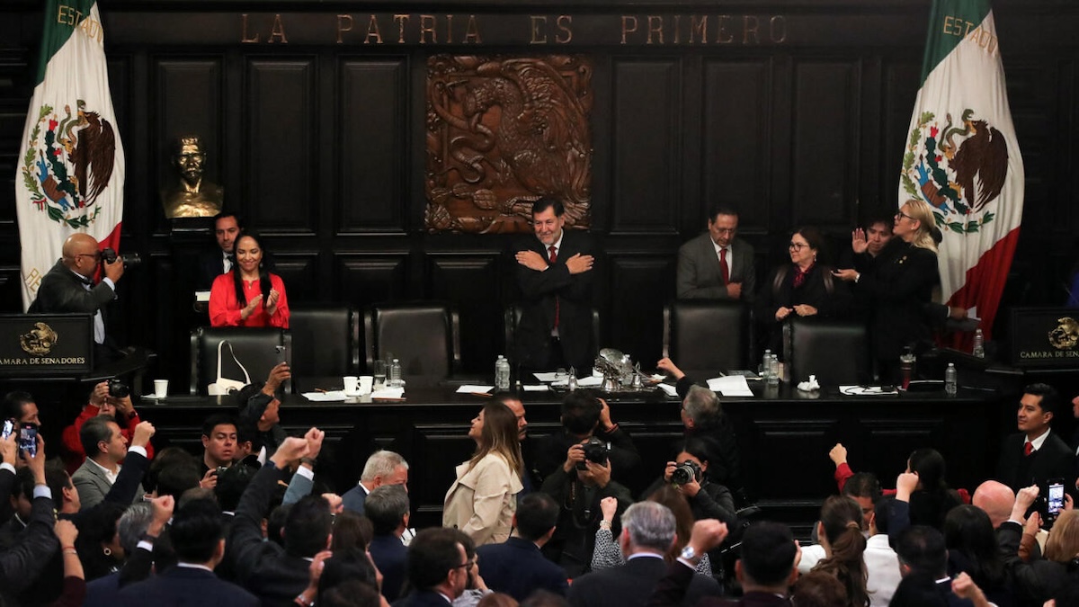 Senado aprueba reforma judicial y elimina derecho de veto en elección de jueces