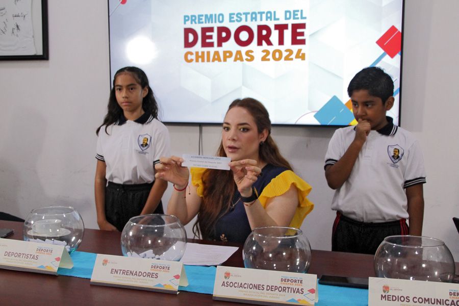 Tania Robles encabeza Insaculación para conformar el Jurado del Premio Estatal del Deporte 2024