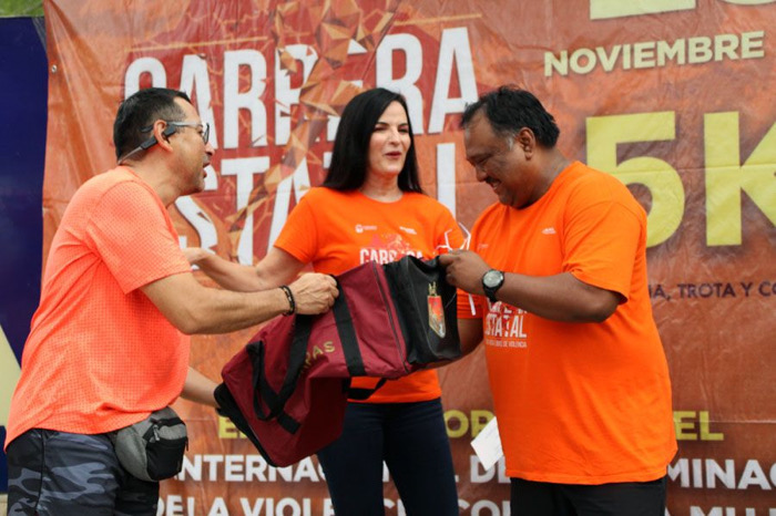 Camina, corre o trota, pero súmate a la Carrera Estatal “Por una Vida Libre de Violencia”