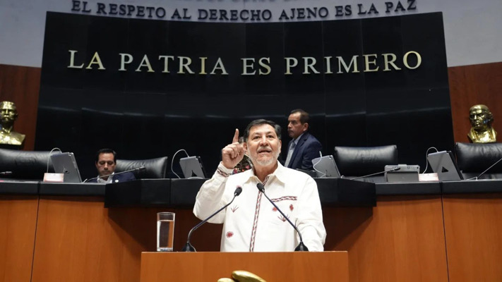 Noroña celebra a Pérez Dayán y acusa a ministros de intentar frenar la reforma