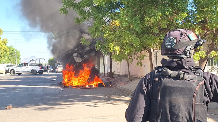 Enfrentamientos en Sinaloa provoca desplazamientos en siete municipios