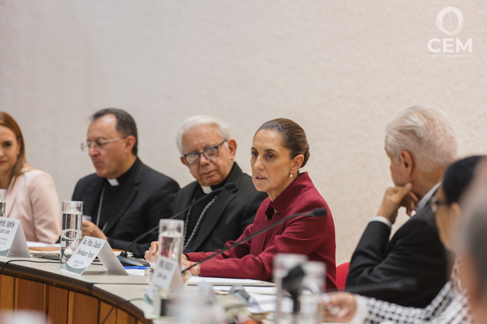 Iglesia pide a Sheinbaum desarme efectivo contra el crimen organizado