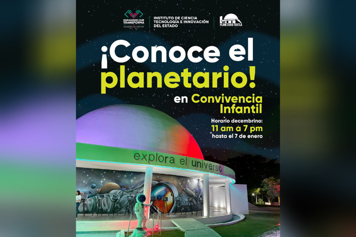 Esta temporada, vive la magia de la ciencia y la Navidad en el MUCh y Planetario Tuxtla