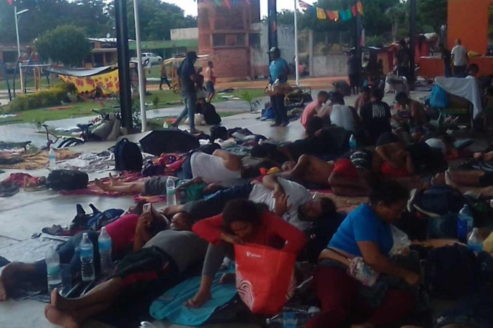 “Muro burocrático”: INM disuelve una caravana migrante en Tapachula con permisos temporales