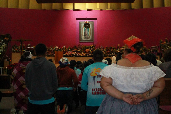 Peregrinos piden paz a la Virgen de Guadalupe ante creciente inseguridad