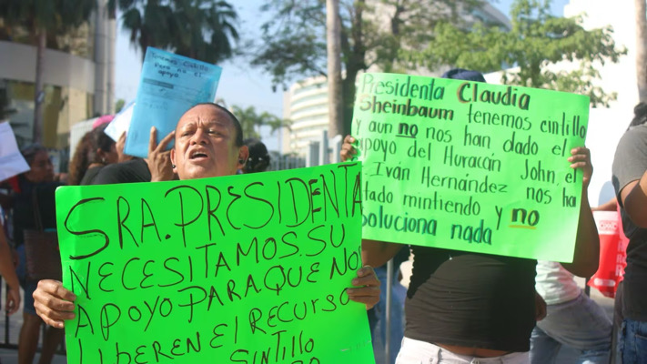 Colectivos exigen a Sheinbaum acciones contra la crisis de desapariciones y violencia en Guerrero