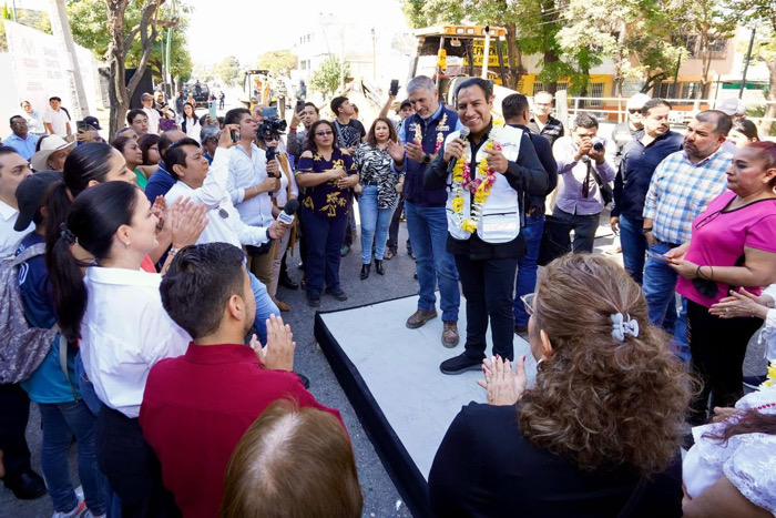 Eduardo Ramírez da banderazo de inicio a construcción del dren pluvial del Periférico Sur Poniente en Tuxtla