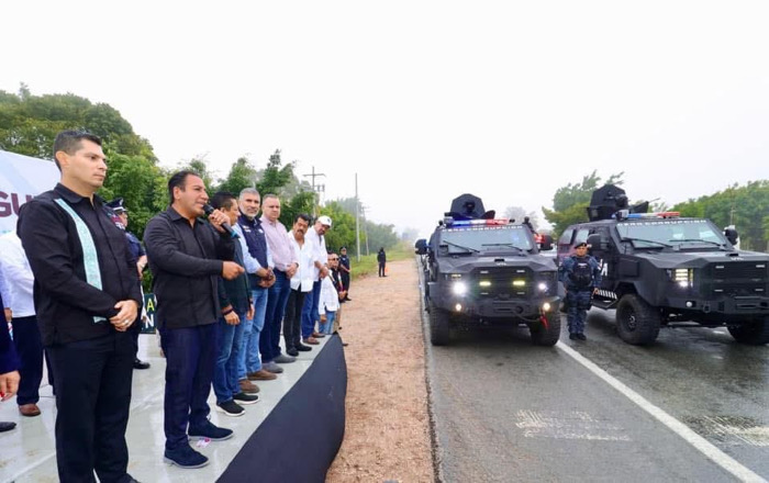 Eduardo Ramírez arranca programa Carretera Segura