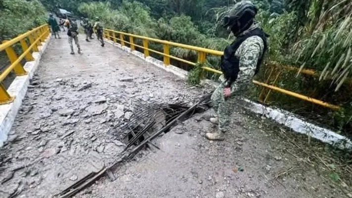 Sabotean puente en Chenta-Huch; escalan enfrentamentos en Pantelhó