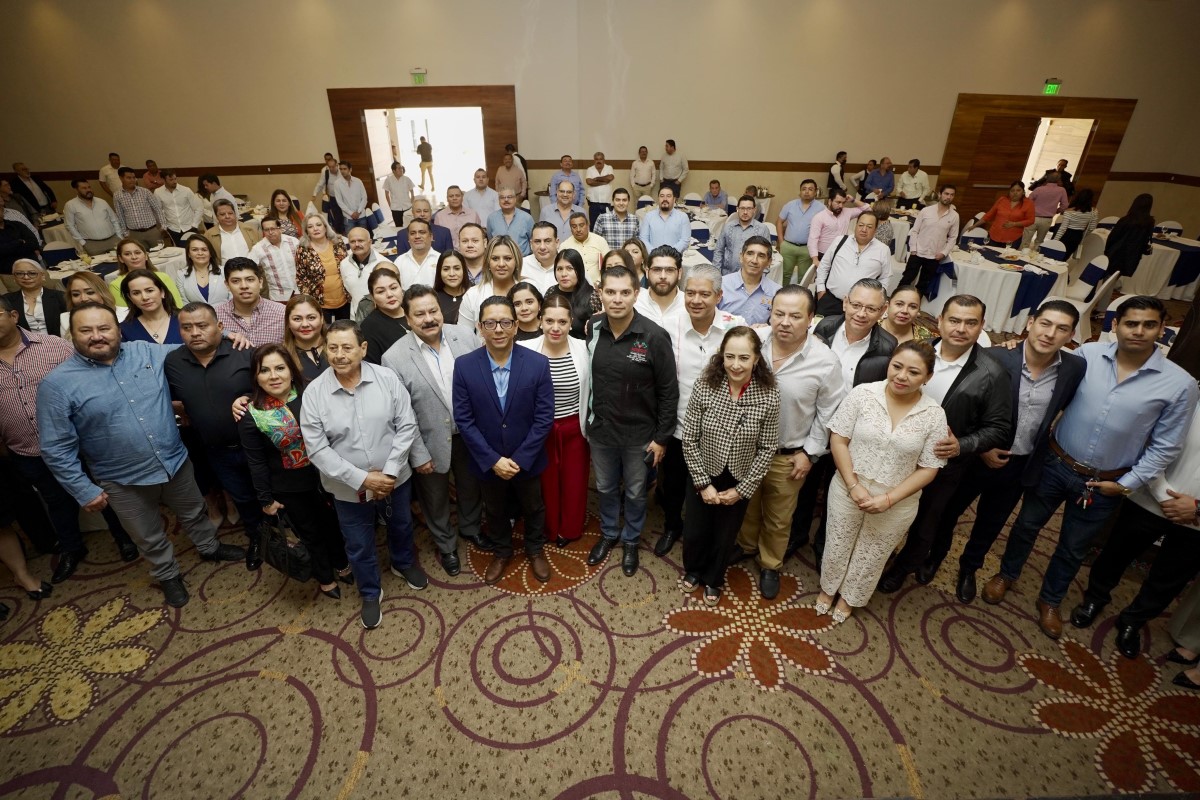 Se reúnen el Secretario de Seguridad del Pueblo y el Fiscal General del Estado con integrantes de la CANIRAC y la CANACO