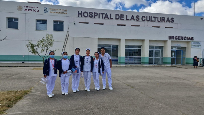 Estudiantes del CECyT 18 Chenalhó inician prácticas en el Hospital de las Culturas