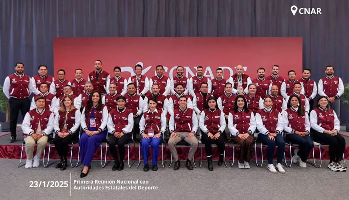 Instituto del Deporte de Chiapas, presente en la Reunión Nacional de Autoridades Estatales del Deporte