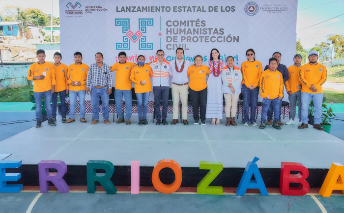 Realizan lanzamiento estatal de la Estrategia Comités Humanistas de Protección Civil