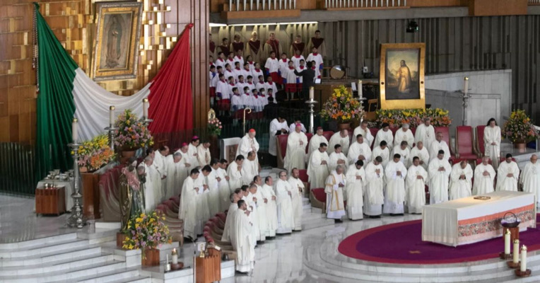 Iglesia católica pide un México en paz, con familias sin miedo y calles seguras para 2025