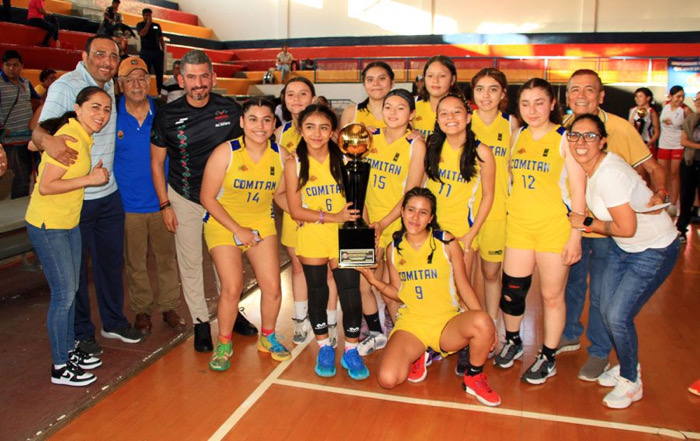Suchiapa se ciñe la corona del Campeonato Estatal de Básquetbol Femenil 16 y Menores 2025