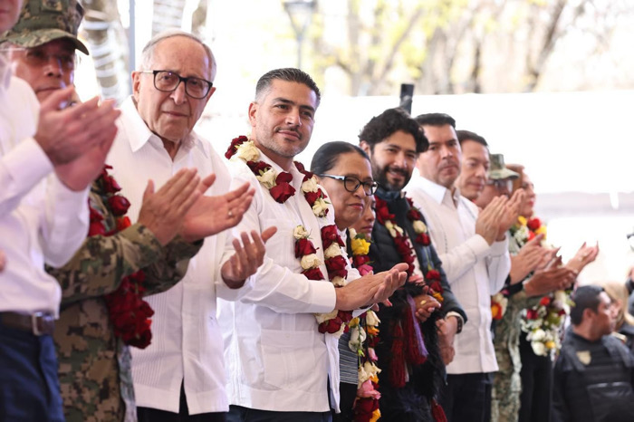 Acude Omar García Harfuch a la presentación de la Estrategia de Construcción de Paz en Chiapas