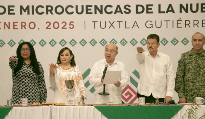 Se instaló el Consejo Estatal de Restauración y Saneamiento de Microcuencas de la Nueva Era de Chiapas