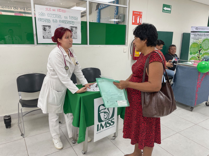 Realiza IMSS Chiapas Jornada para la Detección de Depresión