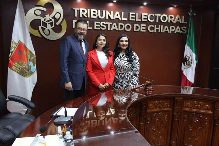 La Magistrada Magali Arellano Córdova asume la Presidencia del TEECH