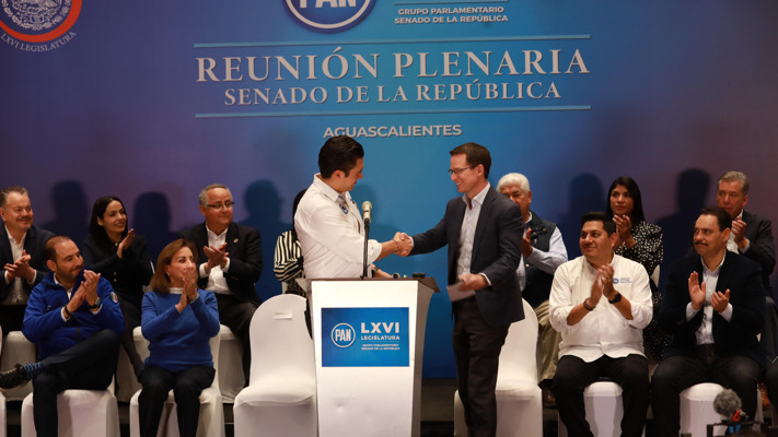 Ricardo Anaya es designado nuevo coordinador del PAN en el Senado