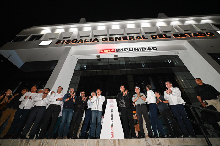 Desde la FGE, Eduardo Ramírez y Jorge Llaven encabezan la presentación del programa “Cero Impunidad”