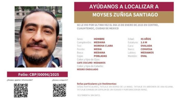 Desaparece el fotoperiodista chiapaneco Moyses Zúñiga Santiago en la CDMX