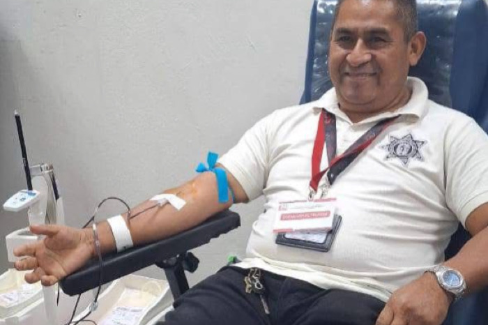 SSP promueve donación voluntaria de sangre