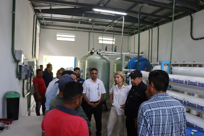 Salud avala puesta en marcha de planta purificadora de agua en localidades alejadas de Escuintla