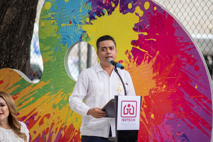 Asiste Sofía Espinoza a inauguración del Taller de Recreación Infantil del Isstech