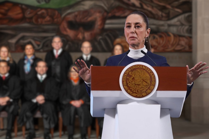 Sheinbaum excluye a la SCJN del aniversario de la Constitución