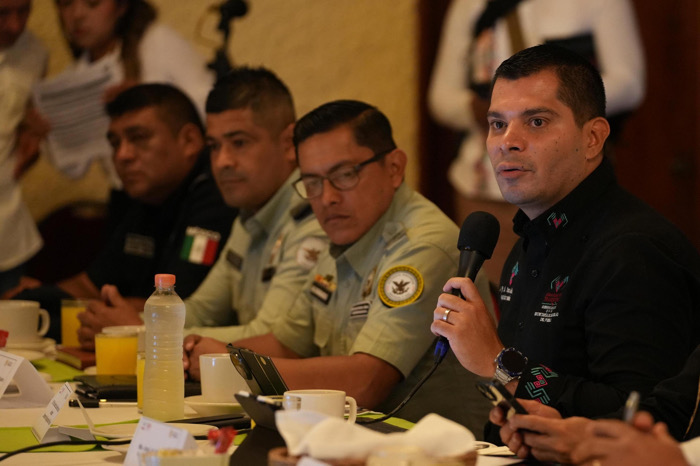 Secretario de Seguridad del Pueblo asiste a la Mesa de Coordinación Para la Construcción de la Paz y Seguridad en Palenque
