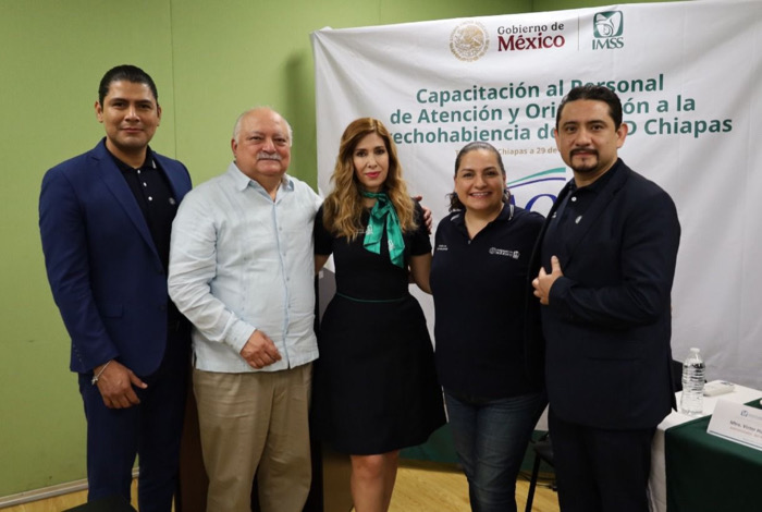Personal TAOD Chiapas recibe capacitación en buen trato a la población derechohabiente