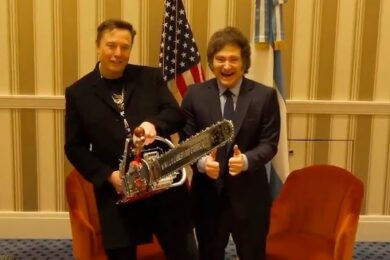 A quitarles la motosierra