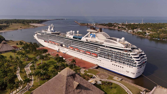 Crucero Coral Princess regresa a Puerto Chiapas