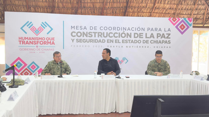 Chiapas sumó 96 horas sin homicidios dolosos, informa Eduardo Ramírez