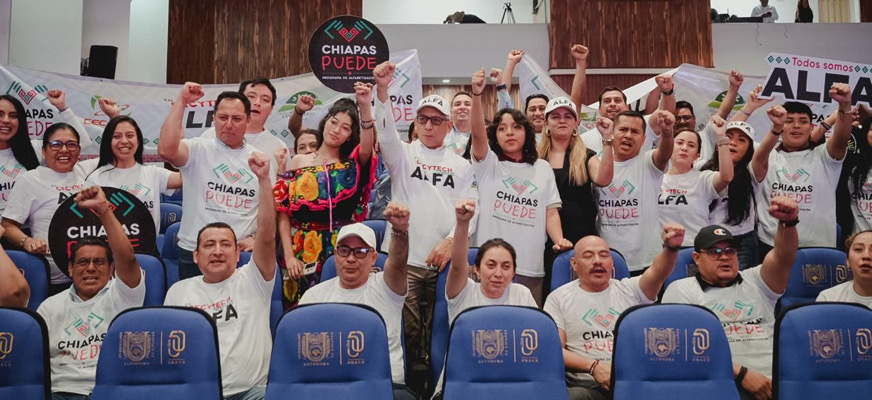 La meta del Cecytech es lograr la alfabetización de 27 mil personas en rezago educativo