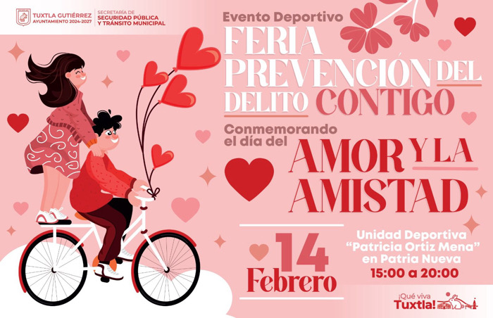 El Ayuntamiento Capitalino invita a la Feria Prevención del Delito Contigo