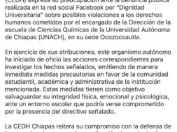 Denuncian abuso y violencia familiar de académico de la Unach; es removido de su cargo3