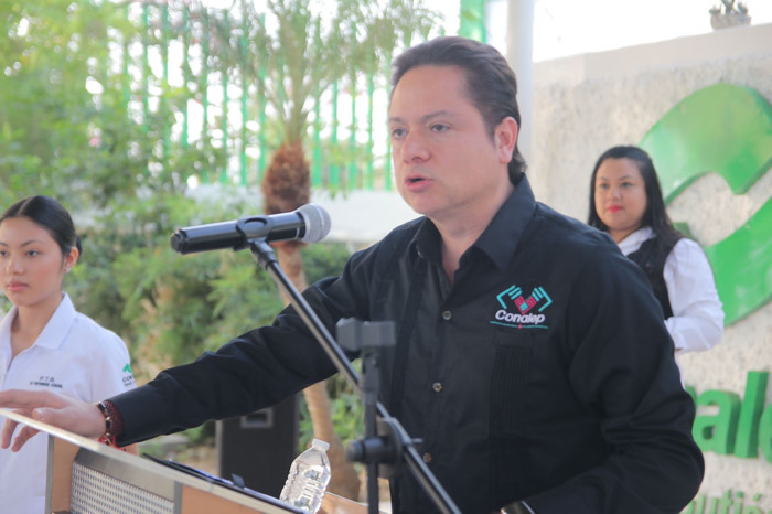 Asiste director general de Conalep Chiapas a ceremonia de inicio de cursos 2024-2025