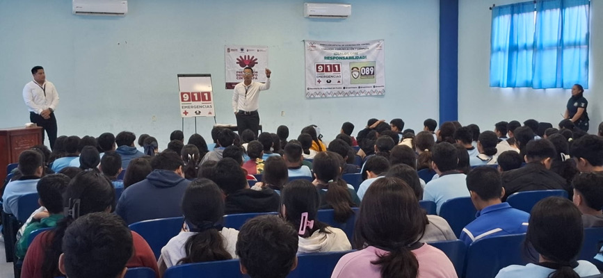 SSP promueve uso correcto de los números de emergencia y denuncia anónima