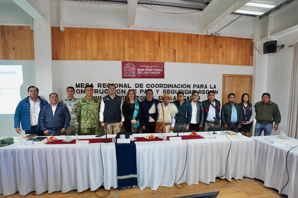 Secretario de Seguridad del Pueblo reafirma su compromiso de velar por la seguridad de Chiapas