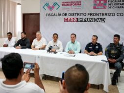 Desde Tapachula, Jorge Llaven inicia rotación ordinaria de la Fiscalía General del Estado