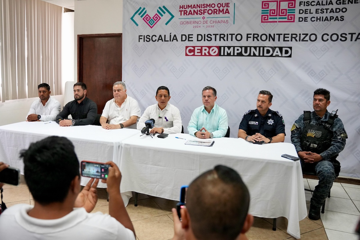 Desde Tapachula, Jorge Llaven inicia rotación ordinaria de la Fiscalía General del Estado