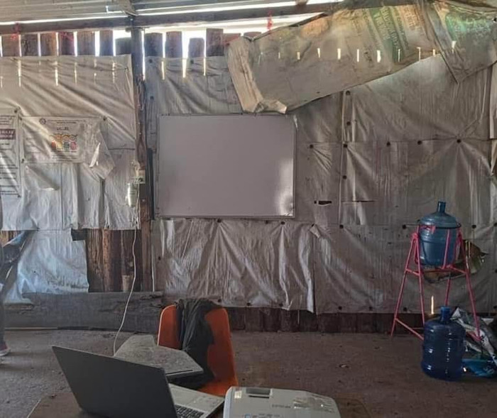 Aulas provisionales y malas condiciones escolares en secundaria de Berriozábal