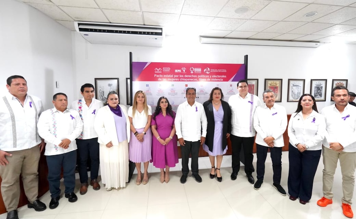 Por iniciativa del OPEPM, partidos políticos firman Pacto Estatal por los Derechos Políticos y Electorales de las Mujeres