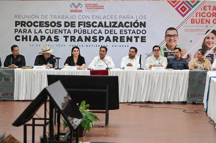 Eduardo Ramírez encabeza reunión con enlaces para procesos de fiscalización de la cuenta pública