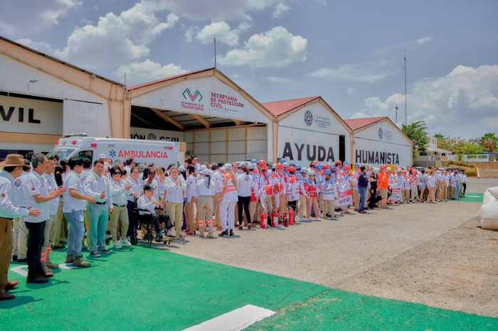 Chiapas aumenta participación ciudadana en Primer Simulacro Nacional 2025